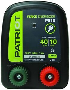 Patriot PE10 Fence Energizer