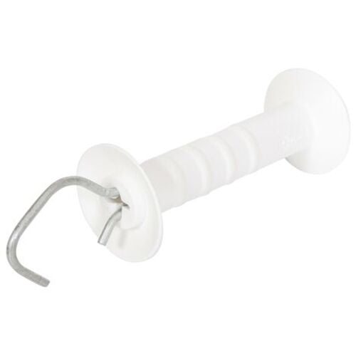 White Electric Gate Handle
